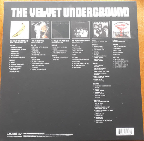 The Velvet Underground : The Velvet Underground (Box, Comp, Ltd + LP + LP + 2xLP + LP + 2xLP + LP, )