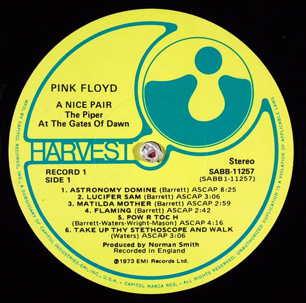 Pink Floyd : A Nice Pair (2xLP, Comp, RE, Win)