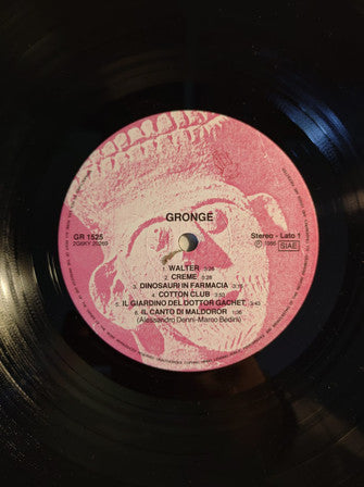 Gronge : Fase Di Rigetto (LP, Album, Ltd)