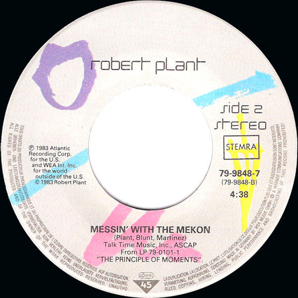 Robert Plant : Big Log (7", Single)