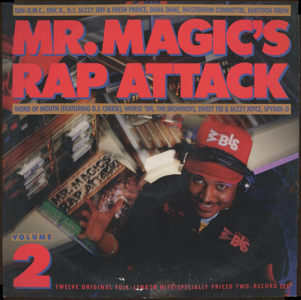 Various : Mr. Magic's Rap Attack Volume 2 (2xLP, Comp, Promo)