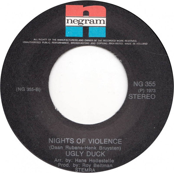 Ugly Duck : Sorry Dorry (7", Single)