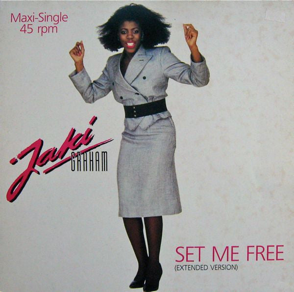 Jaki Graham : Set Me Free (Extended Version) (12", Maxi)