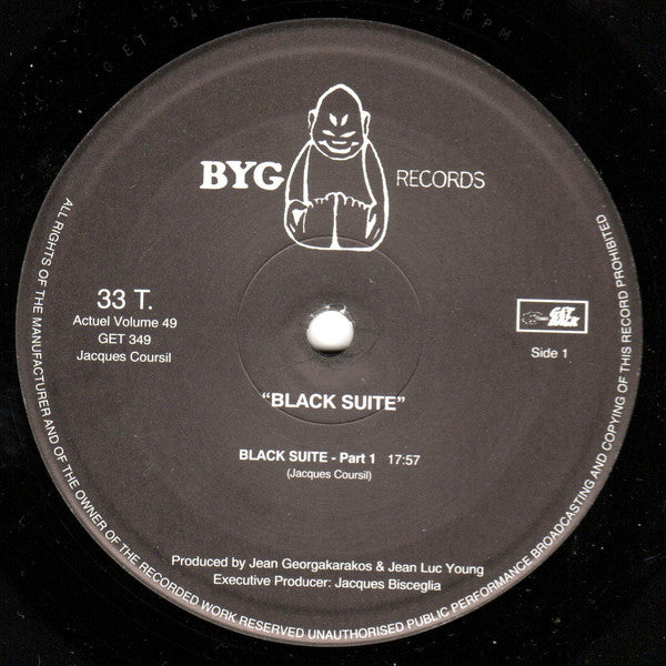 Jacques Coursil : Black Suite (LP, Album, RE, 180)