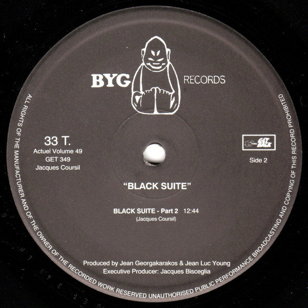 Jacques Coursil : Black Suite (LP, Album, RE, 180)