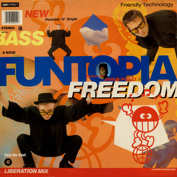 Funtopia Featuring Jimi Polo : Freedom (12", Single)