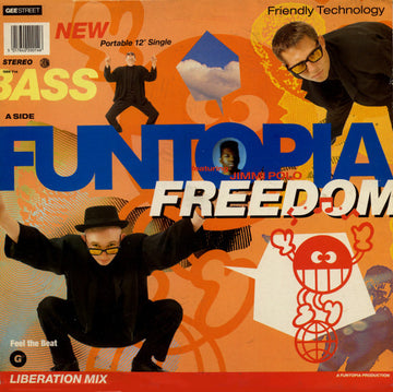 Funtopia Featuring Jimi Polo : Freedom (12", Single)