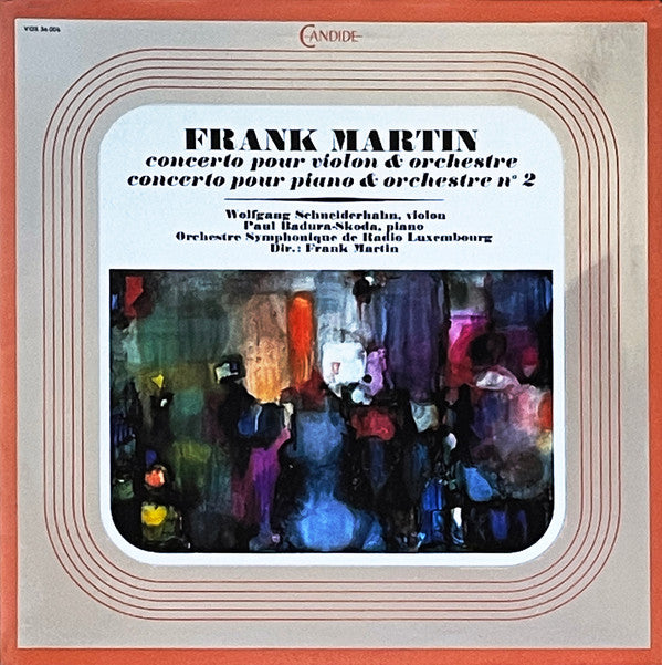 Frank Martin (3) : Concerto Pour Violon & Orchestre / Concerto Pour Piano & Orchestre No. 2 (LP, Album, Gat)