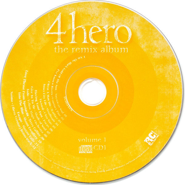 4 Hero : The Remix Album (2xCD, Comp, Promo)