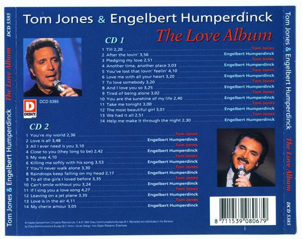 Tom Jones & Engelbert Humperdinck : The Love Album (2xCD, Comp)