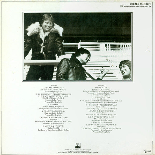 Emerson, Lake & Palmer : Works Volume 2 (LP, Album, Emb)