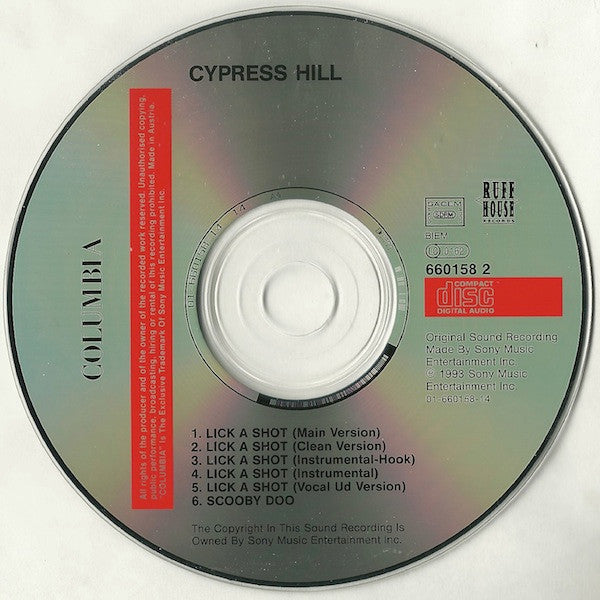 Cypress Hill : Lick A Shot (CD, Maxi)