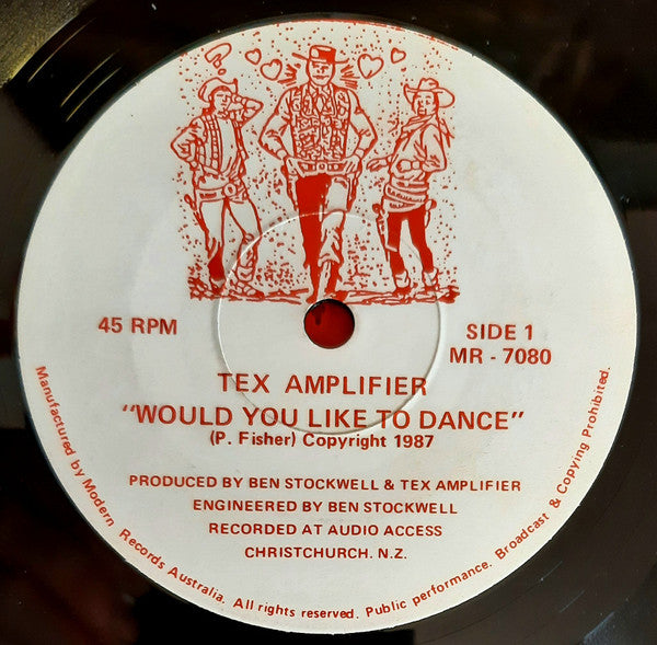 Tex Amplifier : Would You Like To Dance (7", Single)