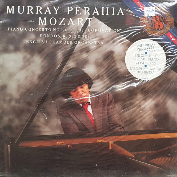 Wolfgang Amadeus Mozart – Murray Perahia, English Chamber Orchestra : Piano Concerto No. 26, K. 537 "Coronation" / Rondos, K. 382 & 386 (LP, Album)