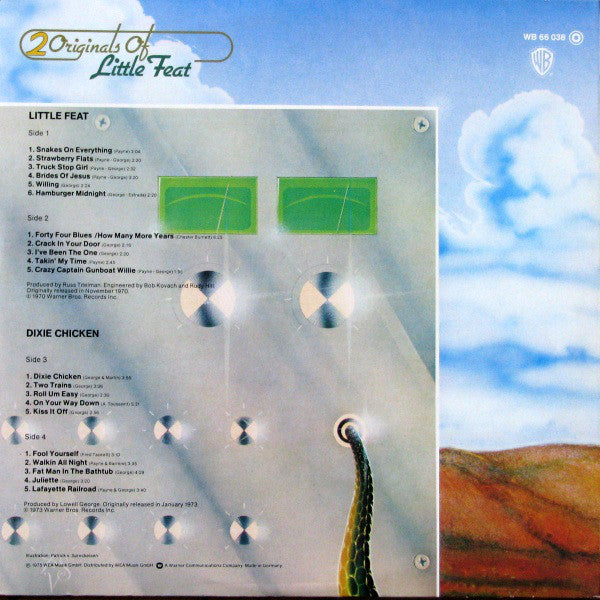 Little Feat : 2 Originals Of Little Feat (2xLP, Album, Comp)