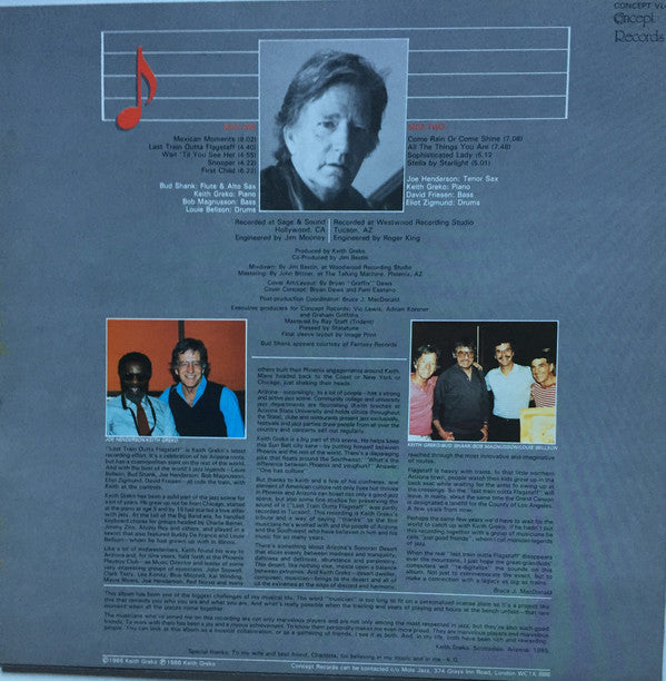 Keith Greko : Last Train Outta Flagstaff (LP, Album)