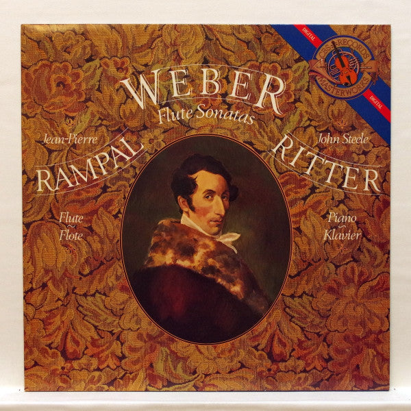 Carl Maria von Weber - Jean-Pierre Rampal, John Steele Ritter : Flute Sonatas (LP, Album)