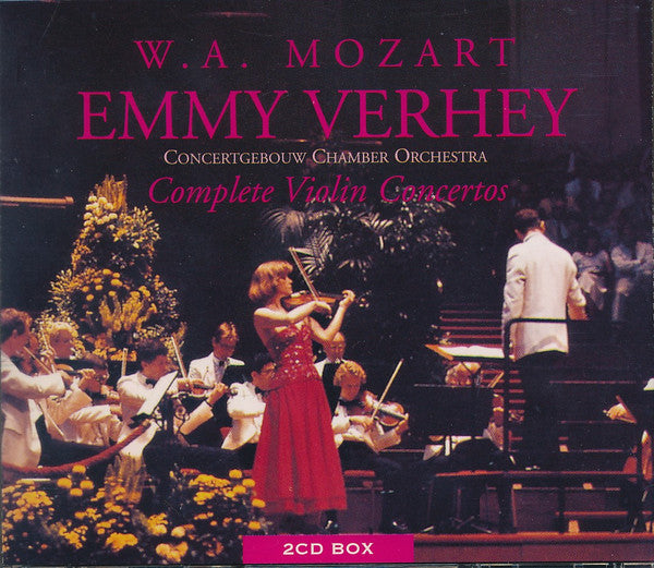 Wolfgang Amadeus Mozart, Emmy Verhey, Concertgebouw Chamber Orchestra : Complete Violin Concertos (2xCD)