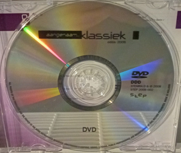 Various : Aangenaam... Klassiek Editie 2008 (2xCD, Album + DVD, Album)