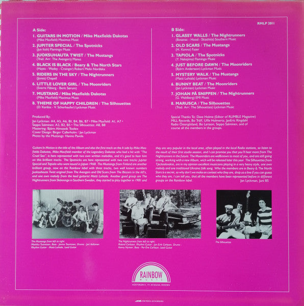 Various : European Instrumental & Beat Groups (LP, Comp)