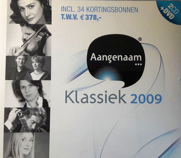 Various : Aangenaam... Klassiek 2009 (2xCD, Album + DVD, Smplr)