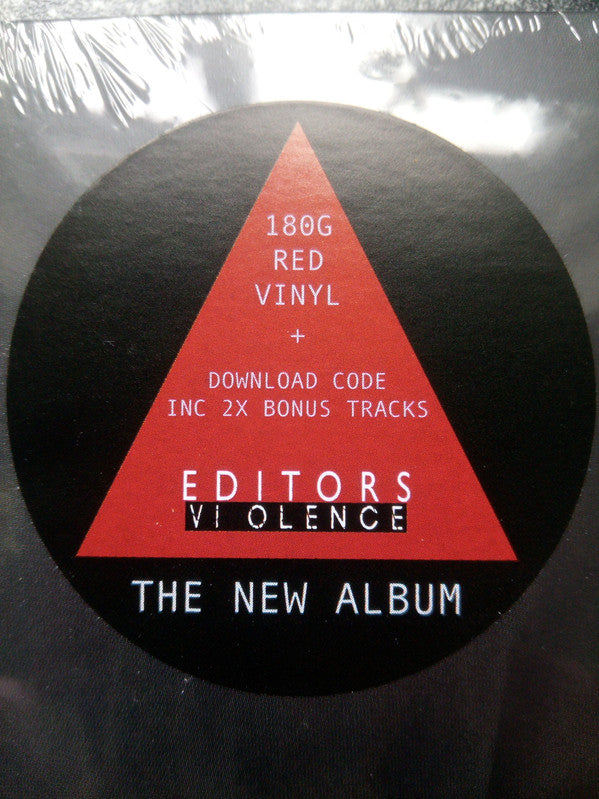 Editors : Violence (LP, Album, Dlx, Ltd, Red)