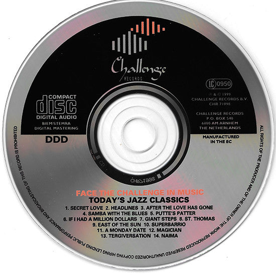 Various : Today's Jazz Classics - Volume 4 (CD, Comp)