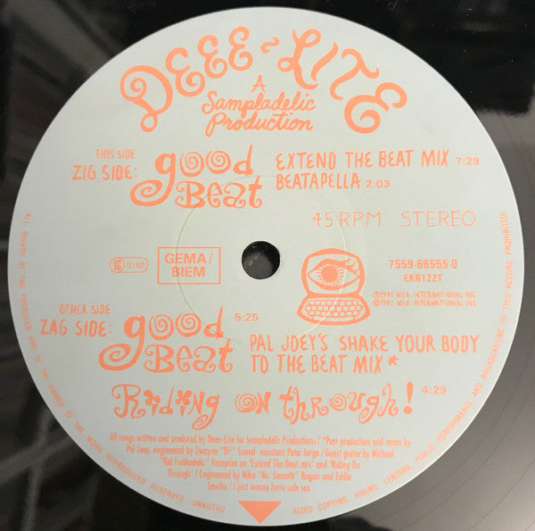 Deee-Lite : Good Beat (12", Single)