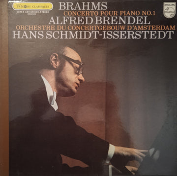 Johannes Brahms - Alfred Brendel, Concertgebouworkest, Hans Schmidt-Isserstedt : Concerto Pour Piano No. 1 (LP, Gat)