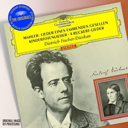Gustav Mahler - Dietrich Fischer-Dieskau : Lieder Eines Fahrenden Gesellen · Kindertotenlieder · 4 Rückert-Lieder (CD, Comp, RM)