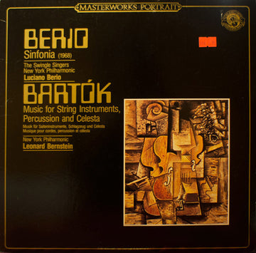 Luciano Berio / Béla Bartók : Sinfonia / Music For String Instruments, Percussion And Celesta (LP, Comp)