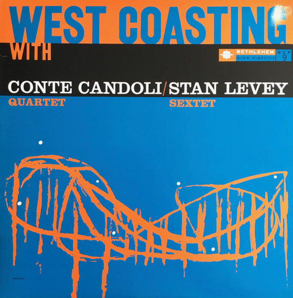 The Conte Candoli Quartet / Stan Levey Sextet : West Coasting With Conte Candoli And Stan Levey (Spanish Reissue) (LP, Comp)