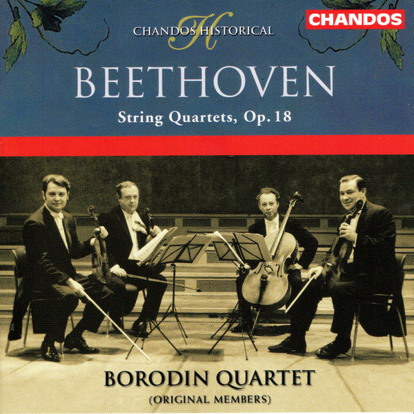 Ludwig van Beethoven, Borodin String Quartet : String Quartets, Op. 18 (2xCD, RE, RM)