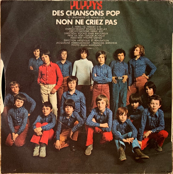 Poppys : Des Chansons Pop / Non Ne Criez Pas (7", Single)