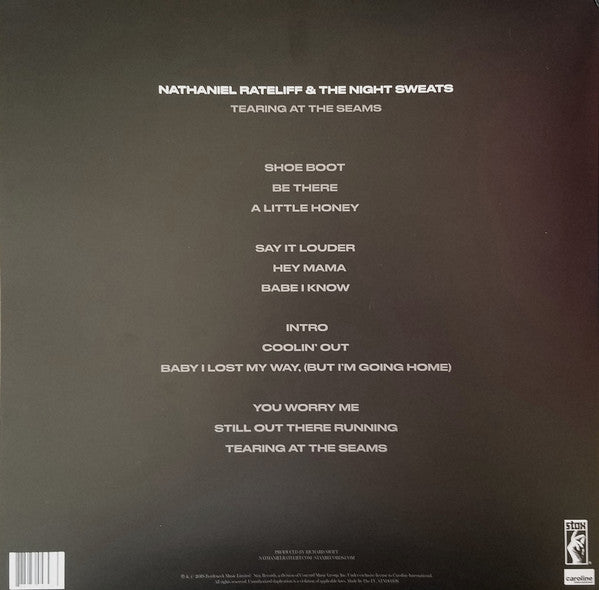 Nathaniel Rateliff And The Night Sweats : Tearing At The Seams (2xLP, Album, Ltd, Whi)