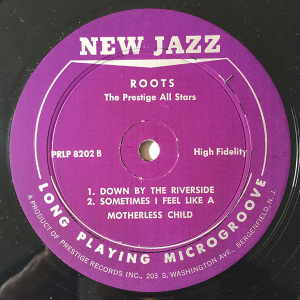 The Prestige All Stars : Roots (LP, Album, Mono)