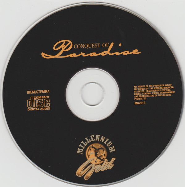 Gino Marinello : Conquest Of Paradise - The Music Of Vangelis (CD, Album)