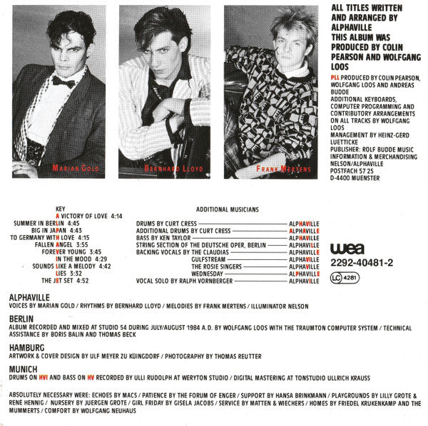 Alphaville : Forever Young (CD, Album, RE)