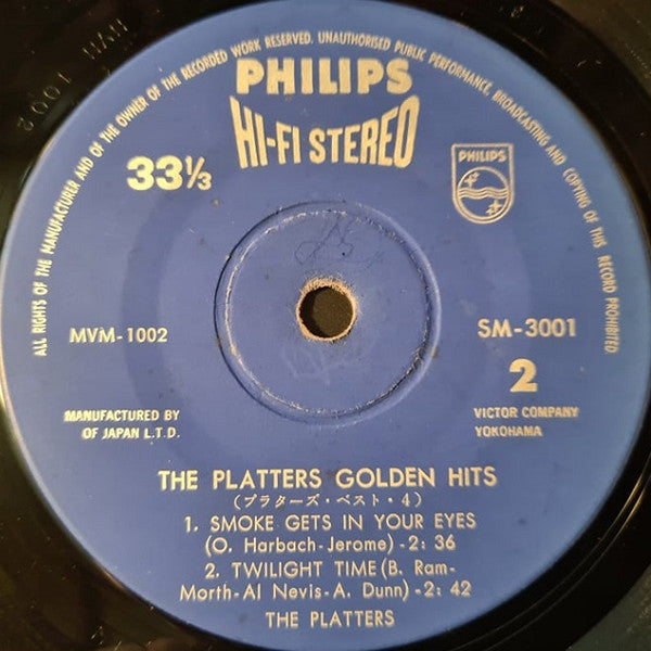 The Platters : Encore Of Golden Hits (7", EP)