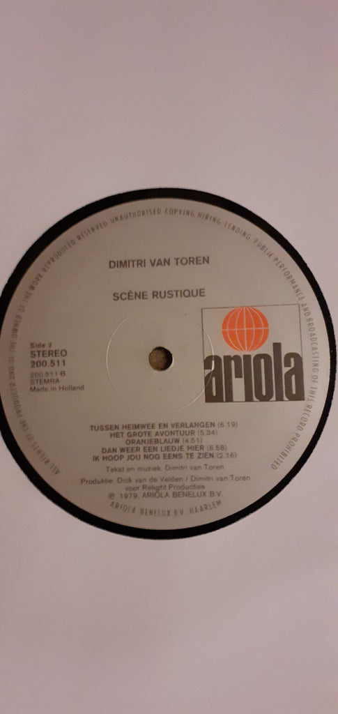 Dimitri Van Toren : Scène Rustique (LP, Album)