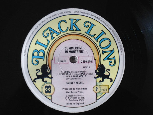 Barney Kessel : Summertime In Montreux (LP, Album)