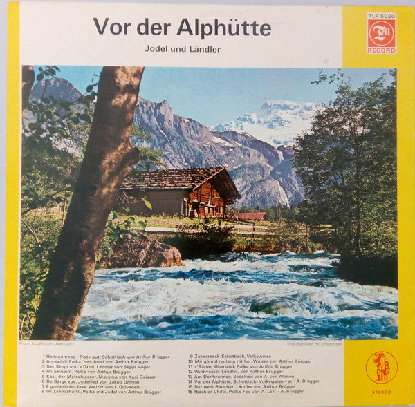 Kapelle Echo Von Adelboden : Vor Der Alphütte (LP, Album)