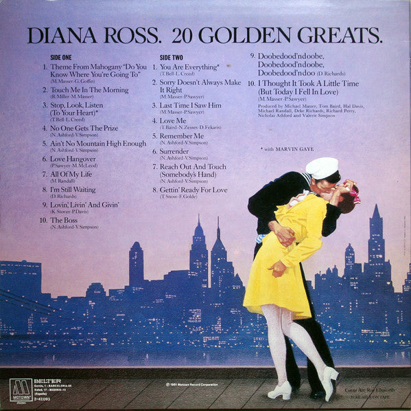 Diana Ross : 20 Golden Greats (LP, Comp)