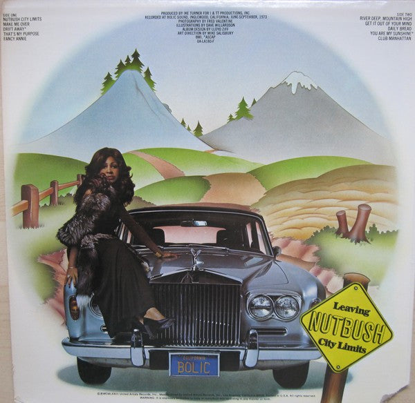 Ike & Tina Turner : Nutbush City Limits (LP, Album)