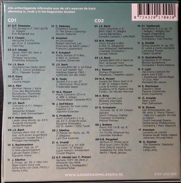 Various : Aangenaam... Klassiek 2017 (3xCD, Album)
