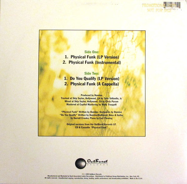 Domino : Physical Funk (12", Single)