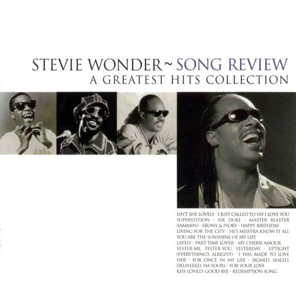 Stevie Wonder : Song Review - A Greatest Hits Collection (CD, Comp)