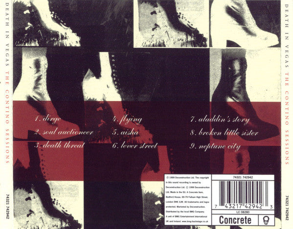 Death In Vegas : The Contino Sessions (CD, Album + CD, Enh + Ltd)