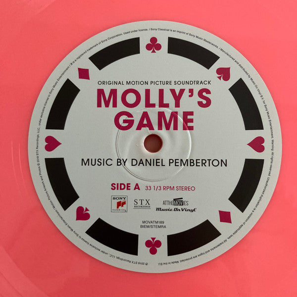 Daniel Pemberton : Molly's Game (Original Motion Picture Soundtrack) (LP, Album, Ltd, Num, Pin)