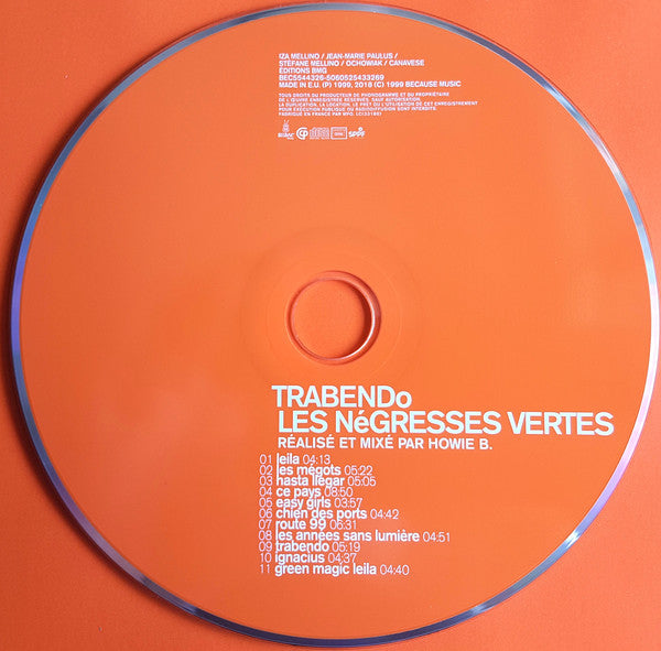 Les Negresses Vertes : Trabendo (2xLP, Album, RE + CD, Album, RE)